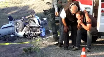 Kazaya yardım etmek isterken babasının cansız bedeniyle karşılaştı