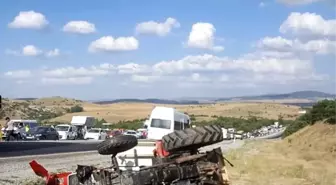 Yozgat'ta trafik kazası: 1 ölü, 6 yaralı