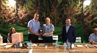 Burhaniye'de Garnizon Komutanı Ertuğran'a uğurlama Yemeği