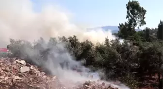 Fethiye'de yangın