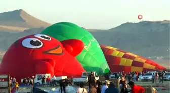 Kapadokya balon festivalinde muhteşem final