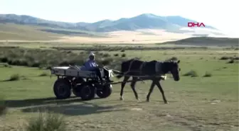 KAYSERİ Ekmeğini gölden tuz çıkararak sağlıyor