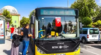 Mişmişpark fuar alanına otobüs seferleri düzenlenmeye başladı