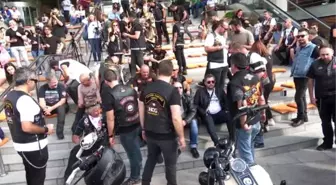 Motosiklet tutkunları 'uyuşturucuyla mücadele' için toplandı