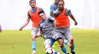 Trabzonspor günü tek antrenmanla tamamladı