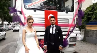 Yozgat'tan Ankara'ya gelin almaya tır ile gittiler