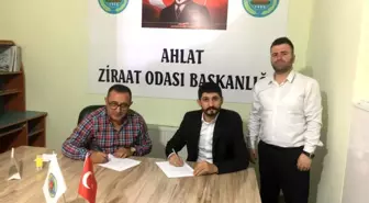 Ahlat Ziraat Odası ve Kuveyt Türk arasında protokol