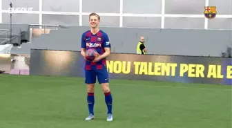 De Jong'un Camp Nou'daki ilk dokunuşu