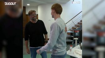 Klopp Melwood'da Sepp Van Den Berg ile Buluştu