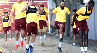 Galatasaray hazırlıklarını sürdürdü