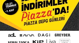 Piazza'da 'serinleten' indirim