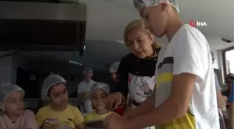 Ataşehirli minik şefler mutfakta