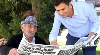 Bafralılardan 100. yıl gazetesine yoğun ilgi