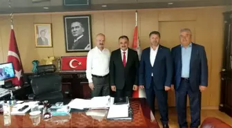 Başkan Cabbar, yeni emniyet binası için Emniyet Genel Müdürlüğü'nü ziyaret etti