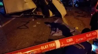 Ödemiş'te trafik kazası: 2 ölü, 1 yaralı