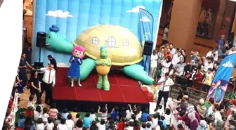 Şanlıurfa Piazza'da çizgi film kahramanları buluşuyor