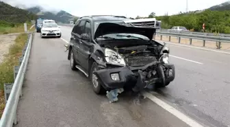 Amasya'da trafik kazası: 3 yaralı