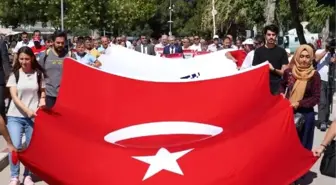 Ege Üniversitesi'nden 15 Temmuz için demokrasi yürüyüşü