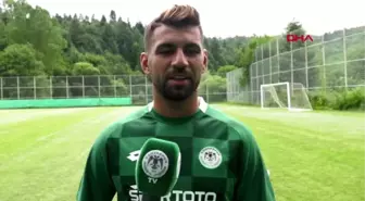 SPOR Konyaspor kaptanı Selim Ay Şampiyon olmak ve Şampiyonlar Ligi'nde oynamak istiyorum