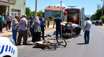 Uşak'ta trafik kazası: 2 yaralı