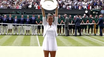 Wimbledon'da şampiyon Simona Halep