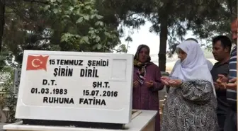 15 Temmuz şehidi, mezarı başında anıldı