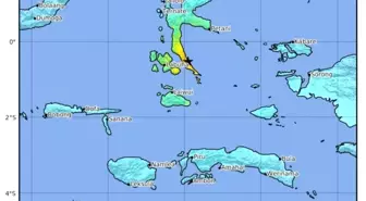 Endonezya'da 7.3 büyüklüğünde deprem