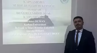 Mehmet Duman Kars'ın ilk Kültür Turizm Bilim Uzmanı oldu