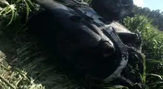 Ukrayna'da Rus yapımı Mİ-2 tipi helikopter düştü: 1 ölü