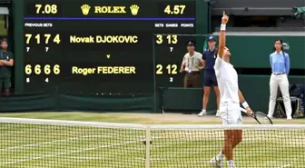 Wimbledon tek erkekler finalinde Djokovic şampiyon oldu