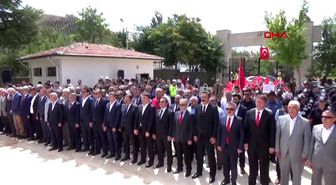 AKSARAY 15 Temmuz'da şehit düşen Özel Harekat Daire Başkan Yardımcısı mezarı başında anıldı