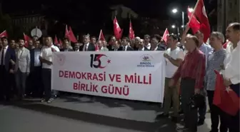 Bingöl'de 15 Temmuz Demokrasi ve Milli Birlik Günü buluşması