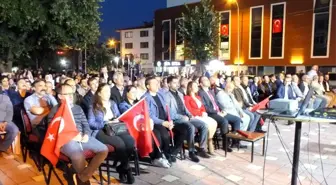 Pazaryeri ilçesi 15 Temmuz'da birlik beraberlik mesajı verdi.