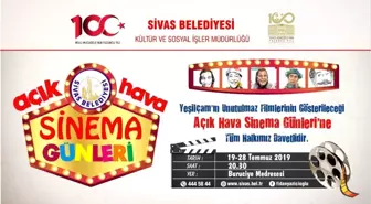 Sivas'ta ' Açık Hava Sinema Günleri' başlıyor