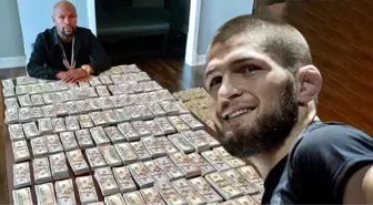 Khabib'den Floyd Mayweather için şok iddia: Maç yapmak için yalvarıyor. Parası tükendi herhalde