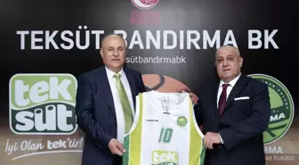 Bandırma Basketbol İhtisas Kulübü'nün yeni logosu ve isim sponsoru tanıtıldı