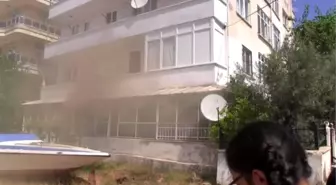 Didim'de ev yangını