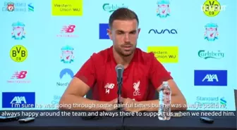 Jordan Henderson Alex Oxlade-Chamberlain'ın Yeni Bir İmza Gibi Olduğuna İnanıyor