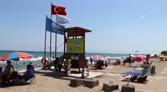 Mavi bayraklı plajlarda yoğunluk