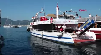MUĞLA İlk kez dalış yapan 40 kadın, deniz dibini temizledi