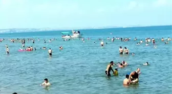 Tekirdağ'da plajlar doldu