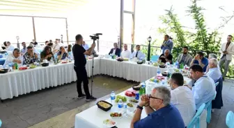 Yeşilyurt Belediyesi TKB heyetini ağırladı