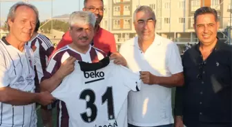 Beşiktaş efsaneleri ile Hatay protokolü maç yaptı