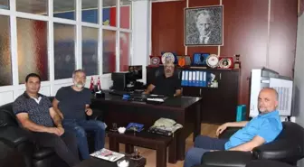 Spor yazarlarından EGC'ye ziyaret