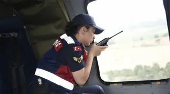 Kurban Bayramı öncesinde Sikorsky helikopterle trafik denetimi