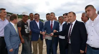 Alaplı OSB'de ilk fabrika temeli atıldı