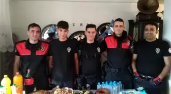 Enes'in polis olma hayali doğumum gününde gerçekleşti