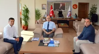 Türk Sağlık Sen Çanakkale Şubesinden Rektör Murat'a ziyaret