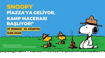 Çocukların 'Akıllı Dostu' Snoopy Piazza'ya geliyor