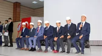 Erzincan'da öğrencilerden Kur'an-ı Kerim tilaveti